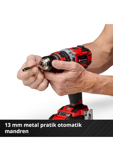 Einhell TP-CD 18/50 Li-i BL Kit (2x2,0Ah) Çift Akülü Darbeli Vidalama - 4513940