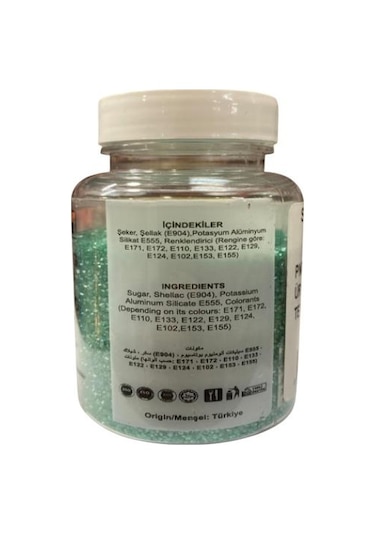 My Bake Sanding Şeker Yeşil Sanding Sugar 100 G