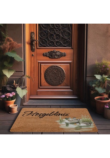 Valerine Life Yaban Ördekleri Ve Sazlık Hoş Geldiniz Kapı Önü Paspası 45x70cm