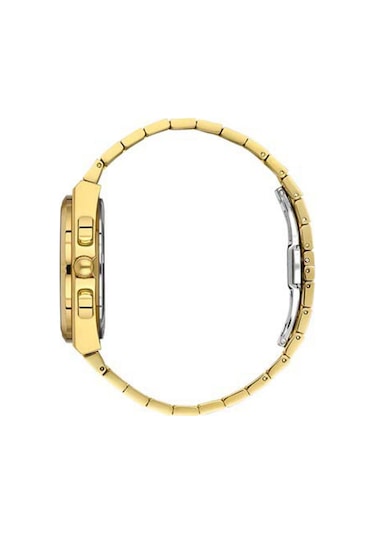 Mathey Tissot H117chpdı Swiss Made Çizilmez Safir Cam Chronograph Fonksiyonlar Aktif Altın Erkek Kol Saati