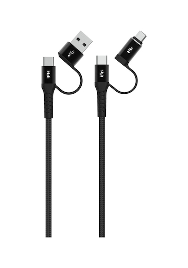 Type-c Kablosu Adaptör Usb Çoklayıcı Micro Usb Type-c Kablo Hızlı Şarj Ve Data Aktarım Destekli