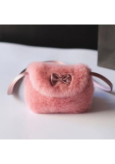 Dancemonkey Yapay Vücut Sevimli Rahat Mini Kürk Kız Ilmek Haki Çocuk Çocuk Çocuk Çapraz Çanta Çanta Çanta Od Haki