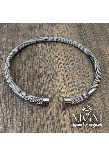 Mepa Çelik Erkek Çelik Bileklik - Ebl0006 Najmaddin Altın