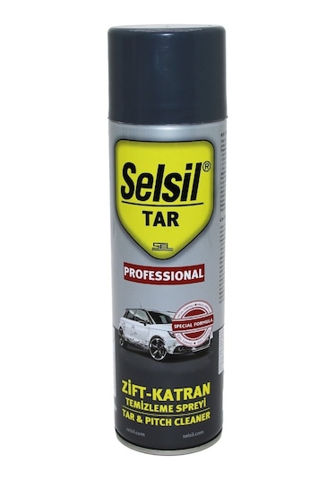 Selsil Tar Zift - Katran Temizleme Sprey 500ml Kir - Yağ Go50606