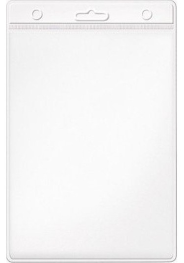 Yaka Kartı Kabı Dikey 87x115mm 8,7x11,50cm - 10 Adet