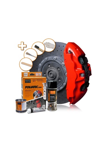 Foliatec Fren Kaliperi Boya Seti 3 Komponet Performans Kırmızı