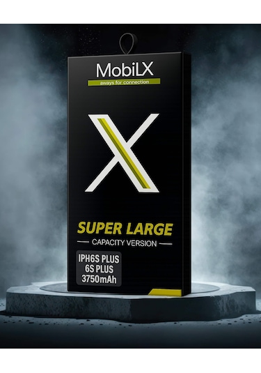 Mobilix Apple Uyumlu iPhone  6s Plus Batarya Pil Süper Yüksek Kapasiteli Güçlendirilmiş 3750 Mah