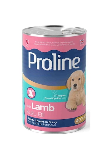 Pro Line Kuzu Etli Gravy Yavru Köpek Konserve Maması 400 G