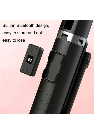 Createtech Cep Telefonu Canlı Yayın Aksesuarı, Bluetooth Tripod, 100cm Paslanmaz Çelik, Uzaylı Kamera Destek