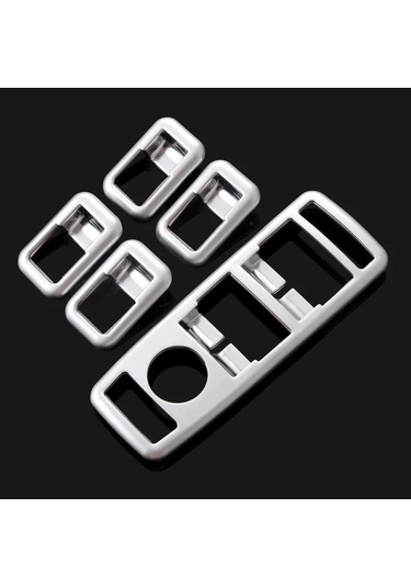 Cloudstore Mercedes Benz A B C E Cla Glk Gl Ml W176 W246 W204 W212 W218 X204 İçin Gümüş Chrome Abs Pencere Kilidi Paneli Kapağı