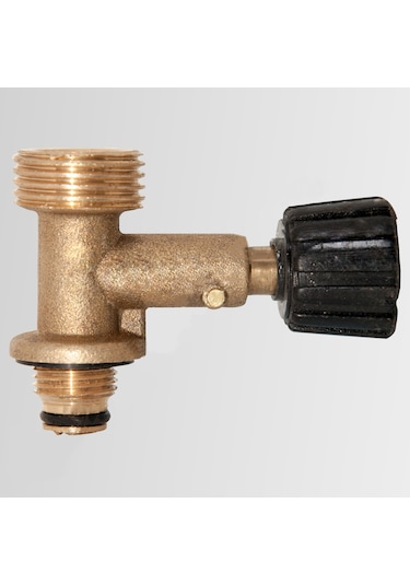 Dedantör Çıkışlı Dar Çember Musluk Tüp Başlığı