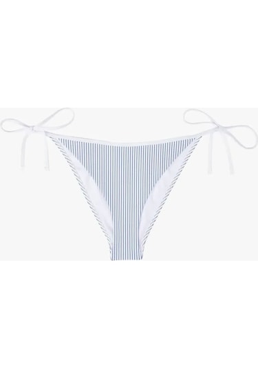 Tommy Hilfiger Strıng Sıde Tıe Bıkını Kadın Bikini Altı Uw0uw058410lg Beyaz