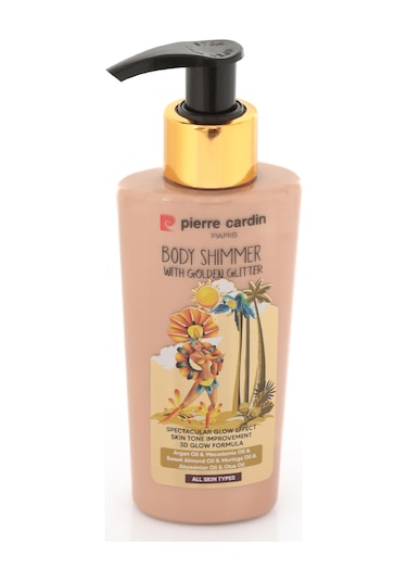 Pierre Cardin Body Shimmer With Golden Glitter-altın Işıltılı Vücut Parlatıcısı-125 Ml