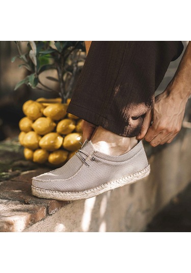 Stone Espadril / Keten Erkek Oscar Toni Pons Pedra Stone Taş