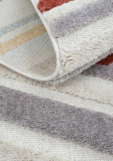 Cool Halı Palazzo Renkli Mutfak Halısı Bukle Tezgah Önü Leke Tutmaz Yumuşak Kabartmalı Modern Halı