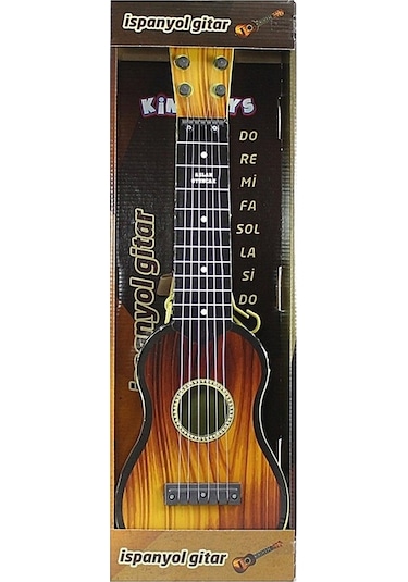 6 Telli Oyuncak Çocuk Gitarı Ispanyol Gitar Tam Hediyelik Ürün