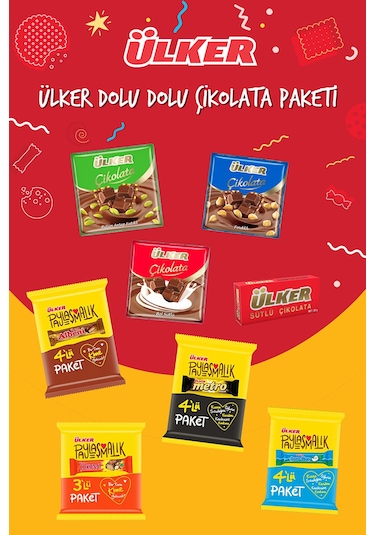 Ülker Dolu Dolu Çikolata Paketi