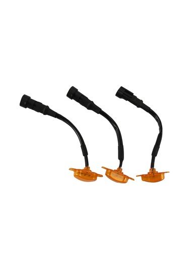 Padalink Ford F150/f250 İçin 3'lü Led Izgara Işığı, Su Geçirmez Ve Yüksek Parlaklık, Kolay Montaj, Abs Malzeme.