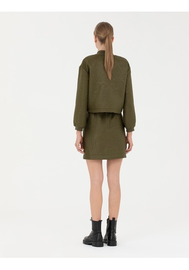 Pierre Cardin Kadın Etek Dokuma 50273122-vr238 Haki