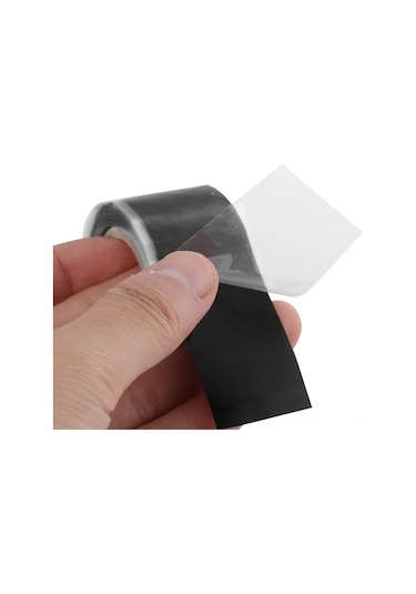 Xindoker Yüksek Isıya Dayanıklı Kendinden Yapışkanlı Silikon Bant -50 C İle 500 C Arası Kullanım 3m X 3cm