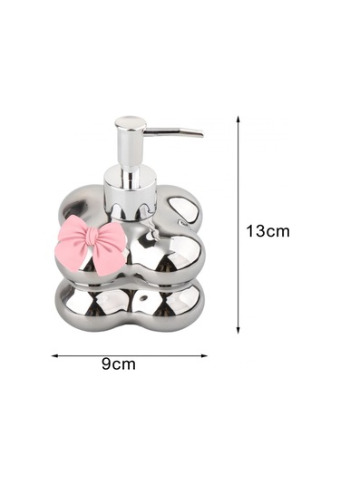 Suntek Duş Şampuanı Argent Için Seramik El Sabunu Dispenseri Arjantin