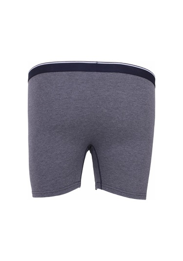 Starbattal Erkek Büyük Beden Likralı Uzun Paça Boxer 11906-242 - Antrasıt