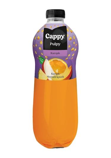Cappy Pulpy Karışık Meyveli İçecek 6 x 1 L