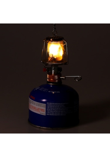 Lemestar Kamp Ve Outdoor Seyahatlerde Işık Ve Isı Sağlayan Kompakt Paslanmaz Çelik Gaz Feneri Çok Renkli