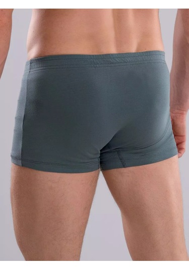 Clever Wear Pamuklu Boxer Külot Seti 2'li 256955342 Koyu Haki