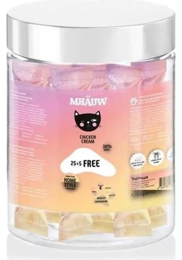 Mhauw Multi Vitamin Sıvı Kedi Ödülü 30 x 15 G