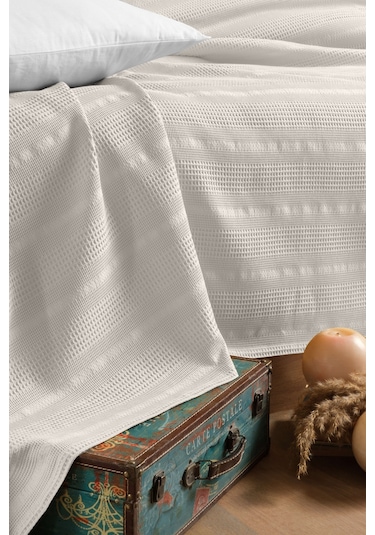 Pierre Cardin Pike Esse Tek Kişilik Krem