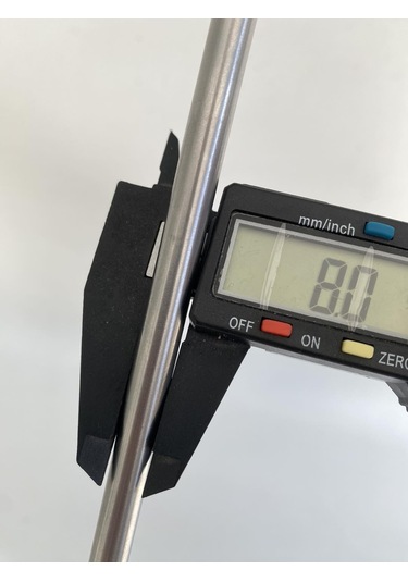 Sivri Başlı Galvanizli Demir Çubuk 1745mm