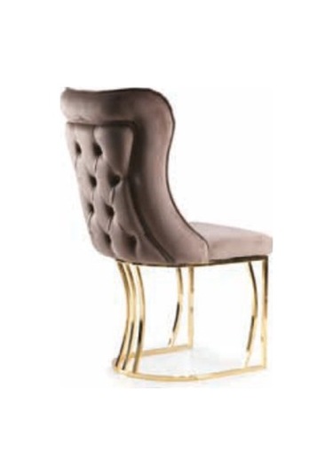 Bera Luna Ayak Eylül Sandalye Kahve