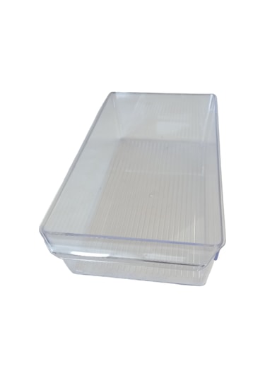 Buzdolabı İçi Şeffaf Kristal Organizer Meyvelik Sebzelik 6 litre