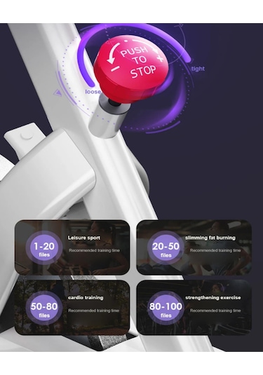 Reidan Yeni Nesil Siyah Koşu Kondisyon Bisikleti