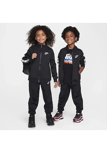 Nike With Logo Çocuk Siyah Eşofman Takımı 86m452-023 Siyah