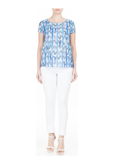 Emporio Armani Bayan Bluz 3H2K84 2N4Iz F702-Mavi