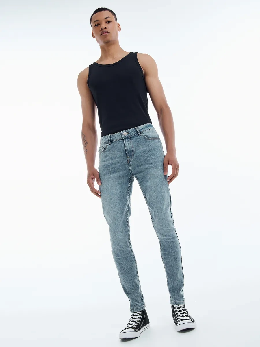 Tvoe Super Dar Kot Pantolon 418232132 Açık Mavi