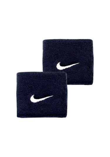 Nike Swoosh Wristbands Bileklik Havlu El Bilekliği Lacivert Renk Lacivert