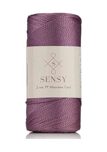 2 Mm - 200 Gr Polyester Makrome Ipi Mürdüm 230 M Polyester Makrome Ip Supla Ip Ve Çanta Ipliği