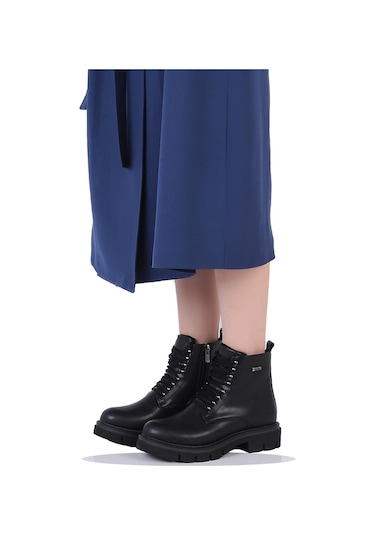 Kuum London K452021 Termal Kürklü Kadın Düz Kışlık Bot 001