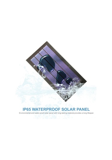 Reedark 1w 6v Esnek Güneş Paneli - Su Geçirmez, Taşınabilir, Kamp Ve Bahçe Aydınlatması İçin