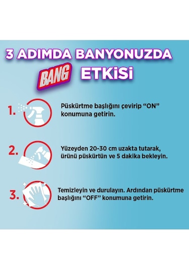 Dezenfektan Sprey Mutfak Temizleyici 750 Ml
