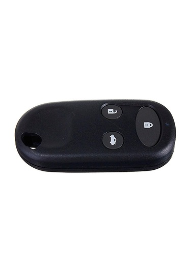 Hangfox Honda Civic Crv Accord İçin 3 Tuşlu Kilitleme, Açma, Bagaj Abs Plastik Uzaktan Kumanda Anahtar Kılıfı - Siyah, Yedek Parça