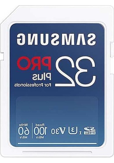Novahub Samsung Uyumlu Pro Plus 32gb Sd Kart - 100mb/s Okuma, 4k U3 V30, Dayanıklı, Geniş Uyumlu