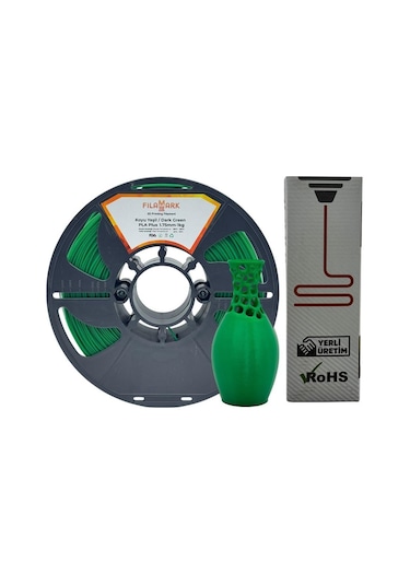 Filamark Pla Plus Filament Koyu Yeşil 1.75mm 1kg-4230