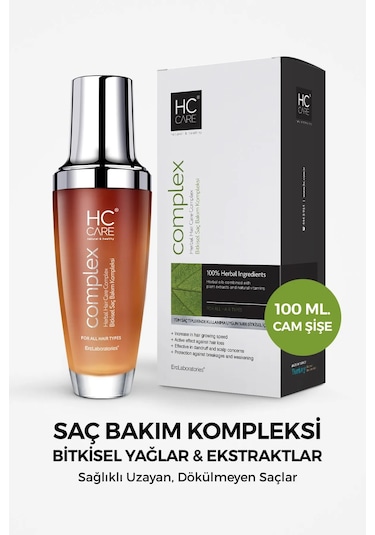Hc Care Complex Bitkisel Saç Bakım Kompleksi 100 ML