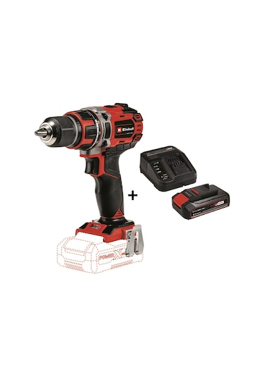 Einhell TE-CD 18/50 Li-i BL Darbeli Matkap + 2.5 Ah Starter Kit