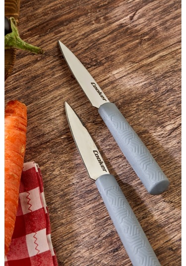 Cooker Lüx Model Paslanmaz Çelik Uzun Sebze Bıçağı Ckr3328 1 Adet Çelik