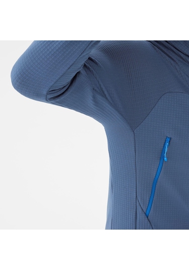 Millet Fusıon Grıd H Erkek Polar Ceket Tam Fermuarlı Mıv9465 Mıv.n0395 Mavi